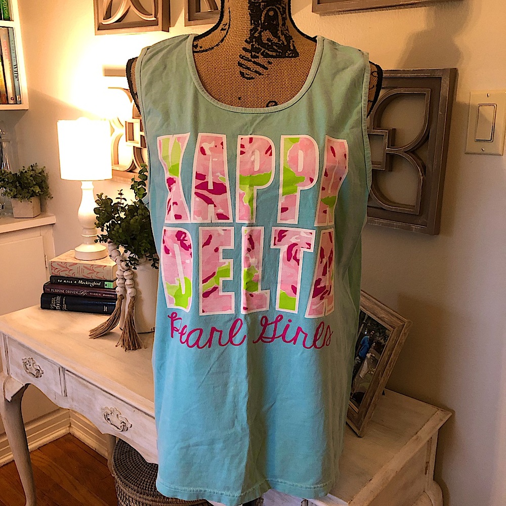Comfort Cotton KD tank top, sea foam green
